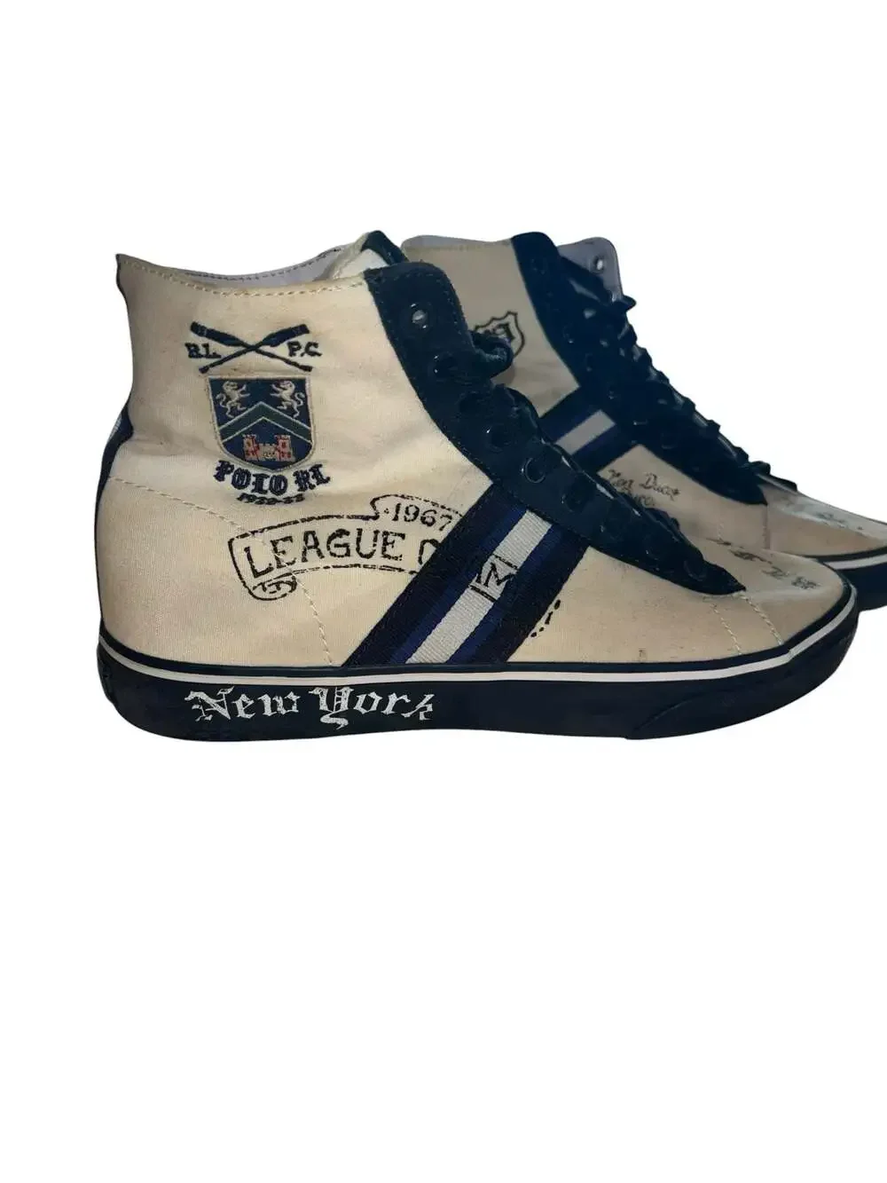Polo Ralph Lauren Solomon II High-Top Canvas Sneakers